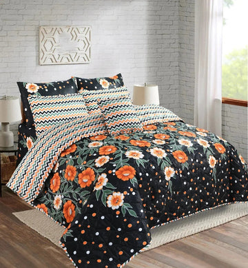 7 Pc Summer Comforter Set (Light Filling)
